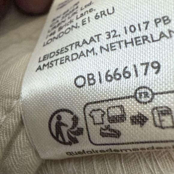 Free People We The Free Denim Jacket Women Extra Small Madison City Oversize Y2K - Picture 12 of 15